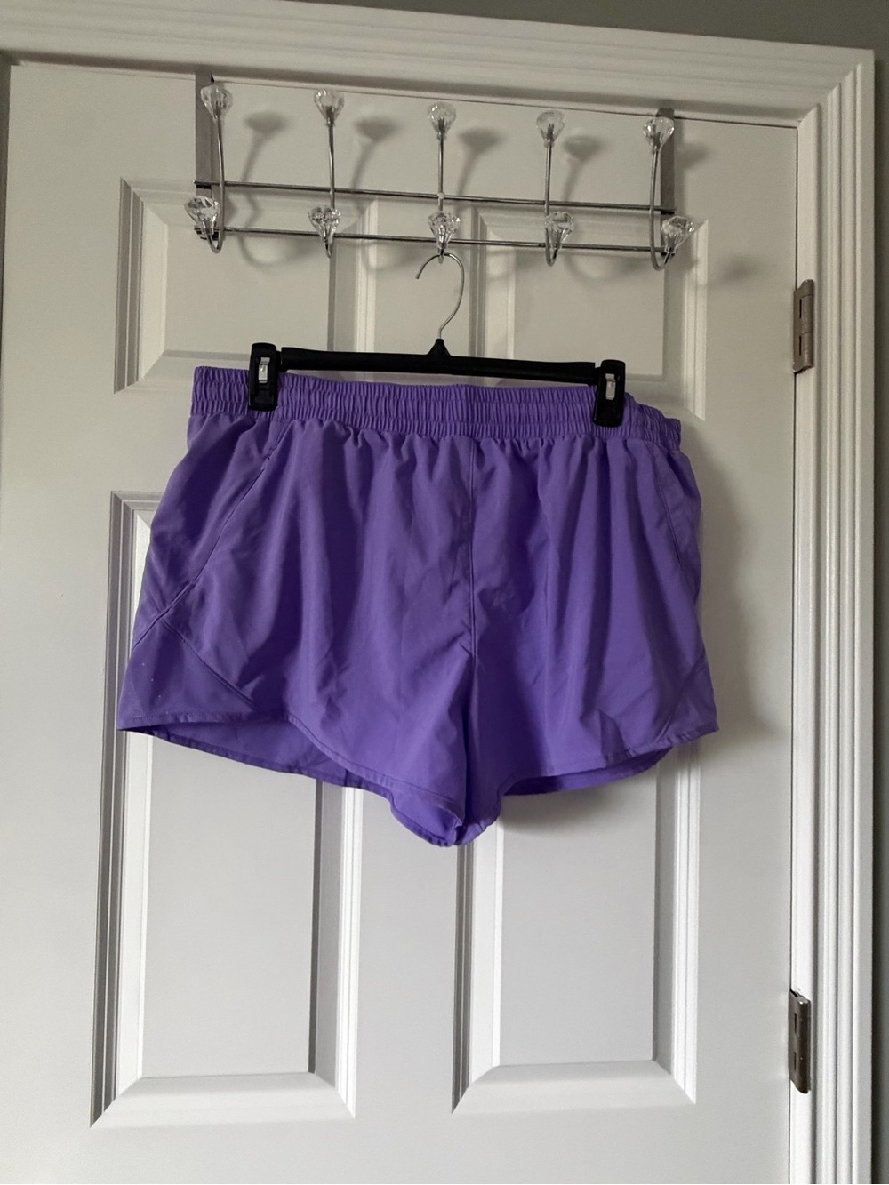 All in Motion by Target Purple Running Shorts with Built-In Brief | XXL